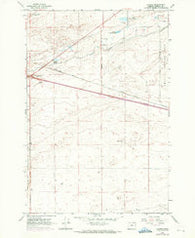 Clarke Oregon Historical topographic map, 1:24000 scale, 7.5 X 7.5 Minute, Year 1962