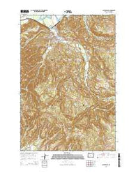 Clatskanie Oregon Current topographic map, 1:24000 scale, 7.5 X 7.5 Minute, Year 2014
