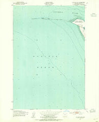 Clatsop Spit Oregon Historical topographic map, 1:24000 scale, 7.5 X 7.5 Minute, Year 1951