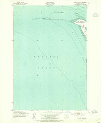 Clatsop Spit Oregon Historical topographic map, 1:24000 scale, 7.5 X 7.5 Minute, Year 1951