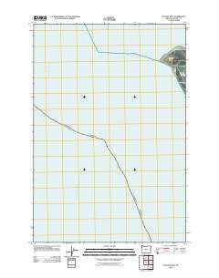 Clatsop Spit Oregon Historical topographic map, 1:24000 scale, 7.5 X 7.5 Minute, Year 2011