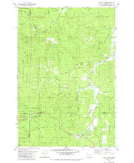 Clear Creek Oregon Historical topographic map, 1:24000 scale, 7.5 X 7.5 Minute, Year 1979
