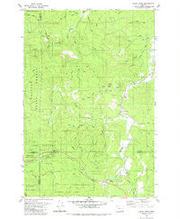 Clear Creek Oregon Historical topographic map, 1:24000 scale, 7.5 X 7.5 Minute, Year 1979