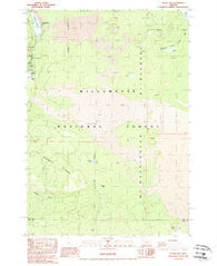 Clear Lake Oregon Historical topographic map, 1:24000 scale, 7.5 X 7.5 Minute, Year 1988