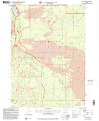Clear Lake Oregon Historical topographic map, 1:24000 scale, 7.5 X 7.5 Minute, Year 1997