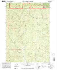 Cleveland Ridge Oregon Historical topographic map, 1:24000 scale, 7.5 X 7.5 Minute, Year 1998