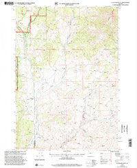 Clevenger Butte Oregon Historical topographic map, 1:24000 scale, 7.5 X 7.5 Minute, Year 1999
