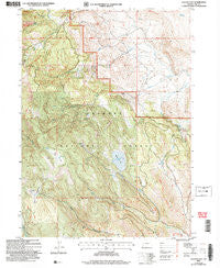 Clover Flat Oregon Historical topographic map, 1:24000 scale, 7.5 X 7.5 Minute, Year 2004