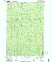Cochran Oregon Historical topographic map, 1:24000 scale, 7.5 X 7.5 Minute, Year 1979