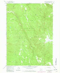 Coffeepot Creek Oregon Historical topographic map, 1:24000 scale, 7.5 X 7.5 Minute, Year 1966