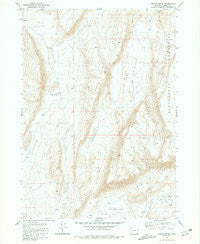 Coffin Butte Oregon Historical topographic map, 1:24000 scale, 7.5 X 7.5 Minute, Year 1981