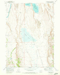 Coleman Lake Oregon Historical topographic map, 1:24000 scale, 7.5 X 7.5 Minute, Year 1968