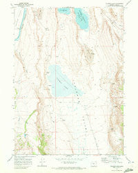 Coleman Lake Oregon Historical topographic map, 1:24000 scale, 7.5 X 7.5 Minute, Year 1968