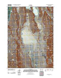 Coleman Lake Oregon Historical topographic map, 1:24000 scale, 7.5 X 7.5 Minute, Year 2011