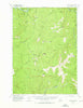 Collier Butte Oregon Historical topographic map, 1:62500 scale, 15 X 15 Minute, Year 1954