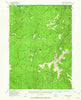 Collier Butte Oregon Historical topographic map, 1:62500 scale, 15 X 15 Minute, Year 1954