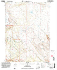 Collins Rim Oregon Historical topographic map, 1:24000 scale, 7.5 X 7.5 Minute, Year 2004