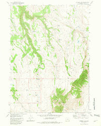 Comegys Lake Oregon Historical topographic map, 1:24000 scale, 7.5 X 7.5 Minute, Year 1981
