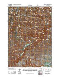 Committee Creek Oregon Historical topographic map, 1:24000 scale, 7.5 X 7.5 Minute, Year 2011