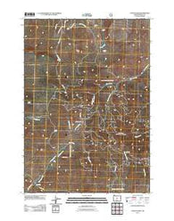 Conant Basin Oregon Historical topographic map, 1:24000 scale, 7.5 X 7.5 Minute, Year 2011