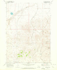 Cooper Draw Oregon Historical topographic map, 1:24000 scale, 7.5 X 7.5 Minute, Year 1968