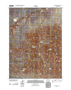 Cooper Draw Oregon Historical topographic map, 1:24000 scale, 7.5 X 7.5 Minute, Year 2011