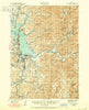 Coos Bay Oregon Historical topographic map, 1:62500 scale, 15 X 15 Minute, Year 1945