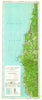 Coos Bay Oregon Historical topographic map, 1:250000 scale, 2 X 1 Degree, Year 1962