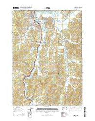 Coos Bay Oregon Current topographic map, 1:24000 scale, 7.5 X 7.5 Minute, Year 2014