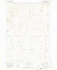 Copeland Reservoirs Oregon Historical topographic map, 1:24000 scale, 7.5 X 7.5 Minute, Year 1972