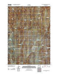 Copeland Reservoirs Oregon Historical topographic map, 1:24000 scale, 7.5 X 7.5 Minute, Year 2011