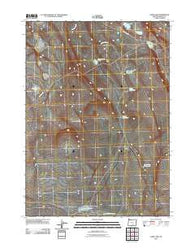 Corn Lake Oregon Historical topographic map, 1:24000 scale, 7.5 X 7.5 Minute, Year 2011