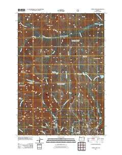 Cornucopia Oregon Historical topographic map, 1:24000 scale, 7.5 X 7.5 Minute, Year 2011
