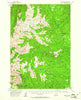 Cornucopia Oregon Historical topographic map, 1:62500 scale, 15 X 15 Minute, Year 1954