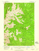 Cornucopia Oregon Historical topographic map, 1:62500 scale, 15 X 15 Minute, Year 1954