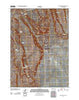 Corporation Rim Oregon Historical topographic map, 1:24000 scale, 7.5 X 7.5 Minute, Year 2011