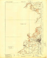 Corvallis Oregon Historical topographic map, 1:62500 scale, 15 X 15 Minute, Year 1921