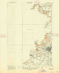 Corvallis Oregon Historical topographic map, 1:62500 scale, 15 X 15 Minute, Year 1921