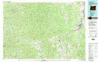 Cottage Grove Oregon Historical topographic map, 1:100000 scale, 30 X 60 Minute, Year 1979