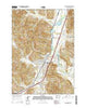 Cottage Grove Oregon Current topographic map, 1:24000 scale, 7.5 X 7.5 Minute, Year 2014