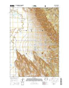 Cove Oregon Current topographic map, 1:24000 scale, 7.5 X 7.5 Minute, Year 2014