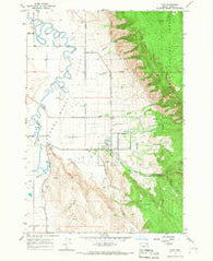 Cove Oregon Historical topographic map, 1:24000 scale, 7.5 X 7.5 Minute, Year 1965