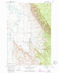 Cove Oregon Historical topographic map, 1:24000 scale, 7.5 X 7.5 Minute, Year 1965