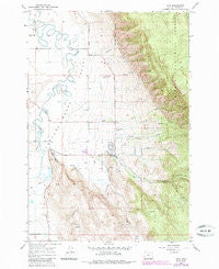 Cove Oregon Historical topographic map, 1:24000 scale, 7.5 X 7.5 Minute, Year 1965