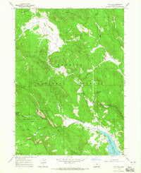 Cox Flat Oregon Historical topographic map, 1:24000 scale, 7.5 X 7.5 Minute, Year 1964
