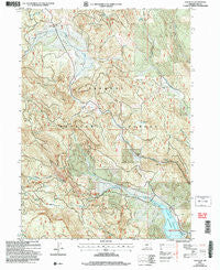 Cox Flat Oregon Historical topographic map, 1:24000 scale, 7.5 X 7.5 Minute, Year 2004