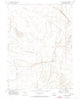 Coyote Gap SE Oregon Historical topographic map, 1:24000 scale, 7.5 X 7.5 Minute, Year 1971