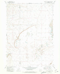 Coyote Lake West Oregon Historical topographic map, 1:24000 scale, 7.5 X 7.5 Minute, Year 1981