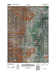 Coyote Buttes Oregon Historical topographic map, 1:24000 scale, 7.5 X 7.5 Minute, Year 2011