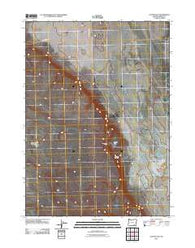 Coyote Gap Oregon Historical topographic map, 1:24000 scale, 7.5 X 7.5 Minute, Year 2011